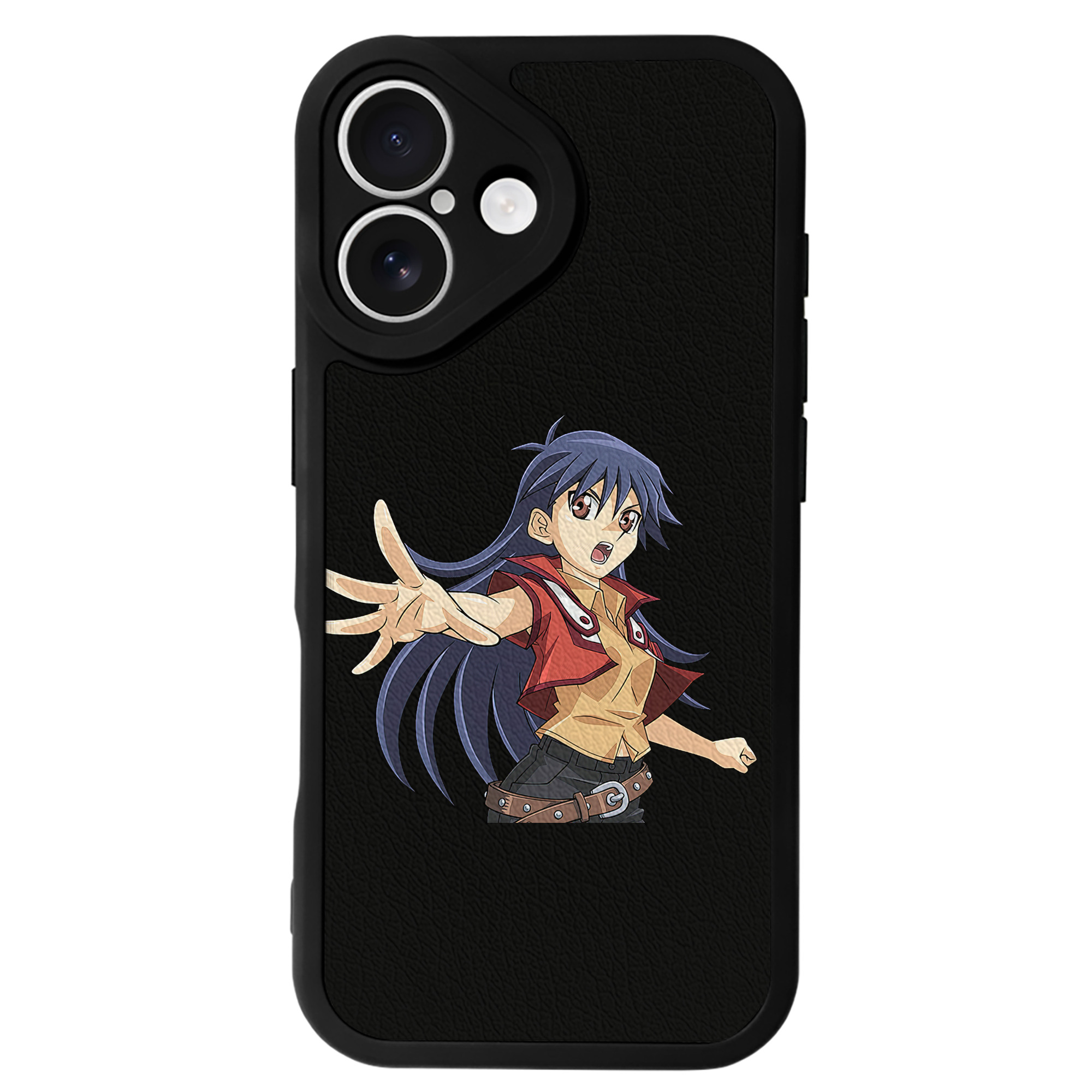 遊☆戯☆王 Yu-Gi-Oh! 【iPhone 16シリーズ対応】シリコンスマホケース（レザー調） 材質：シリコン